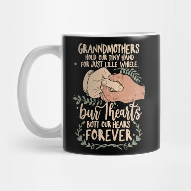 Grandmothers Tiny Hands, Forever Hearts by Oasis Designs